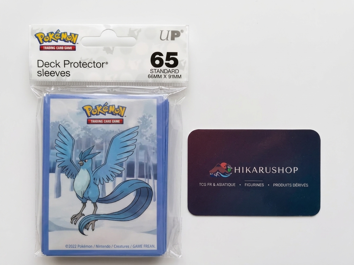 Protège-cartes Deck Protector Ultra Pro Pokémon Artikodin Articuno paquet 65 sleeves TCG - Hikarushop Protège-cartes Deck Protector Ultra Pro Pokémon Artikodin Articuno paquet 65 sleeves TCG - Hikarushop
