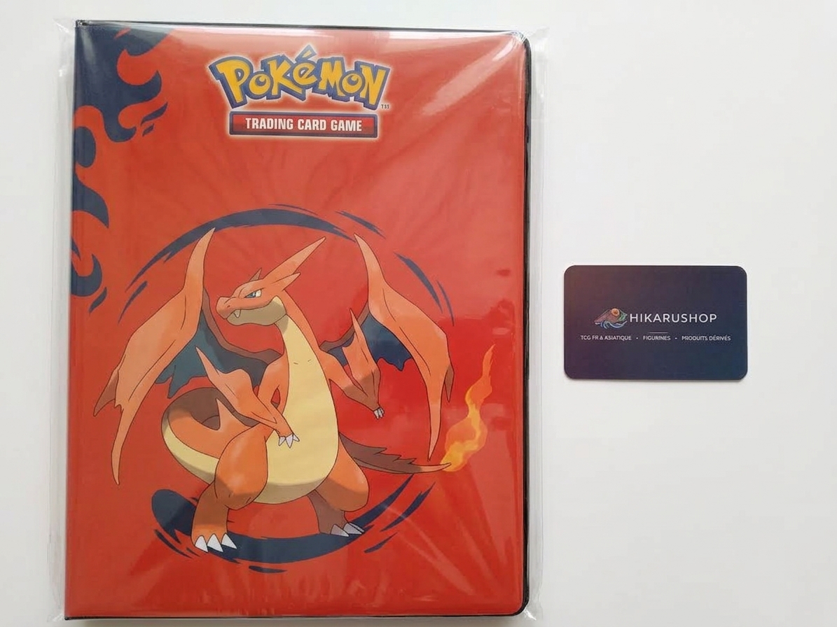 gemini generated image ipzg4dipzg4dipzg Portfolio Ultra Pro Pokémon Dracaufeu classeur 9 cases 180 cartes rangement TCG - Hikarushop