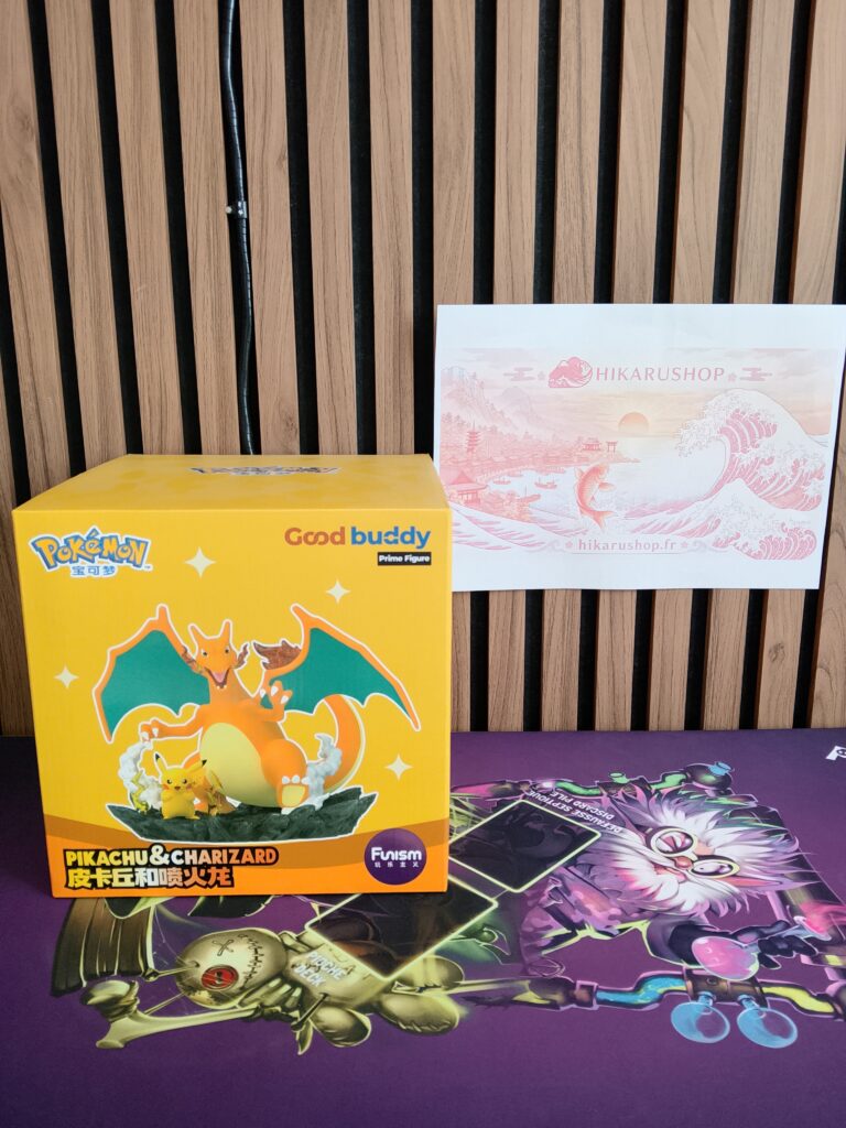 Figurine collector pokemon dracaufeu et pikachu funism prime figure boite neuve