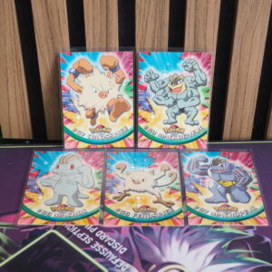 Pack cartes pokemon topps 1999 serie 1 vf logo bleu tournoi kanto p1 mackogneur colossinge