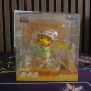 Figurine pokemon pikachu costume chapeau fleur funism boite neuve